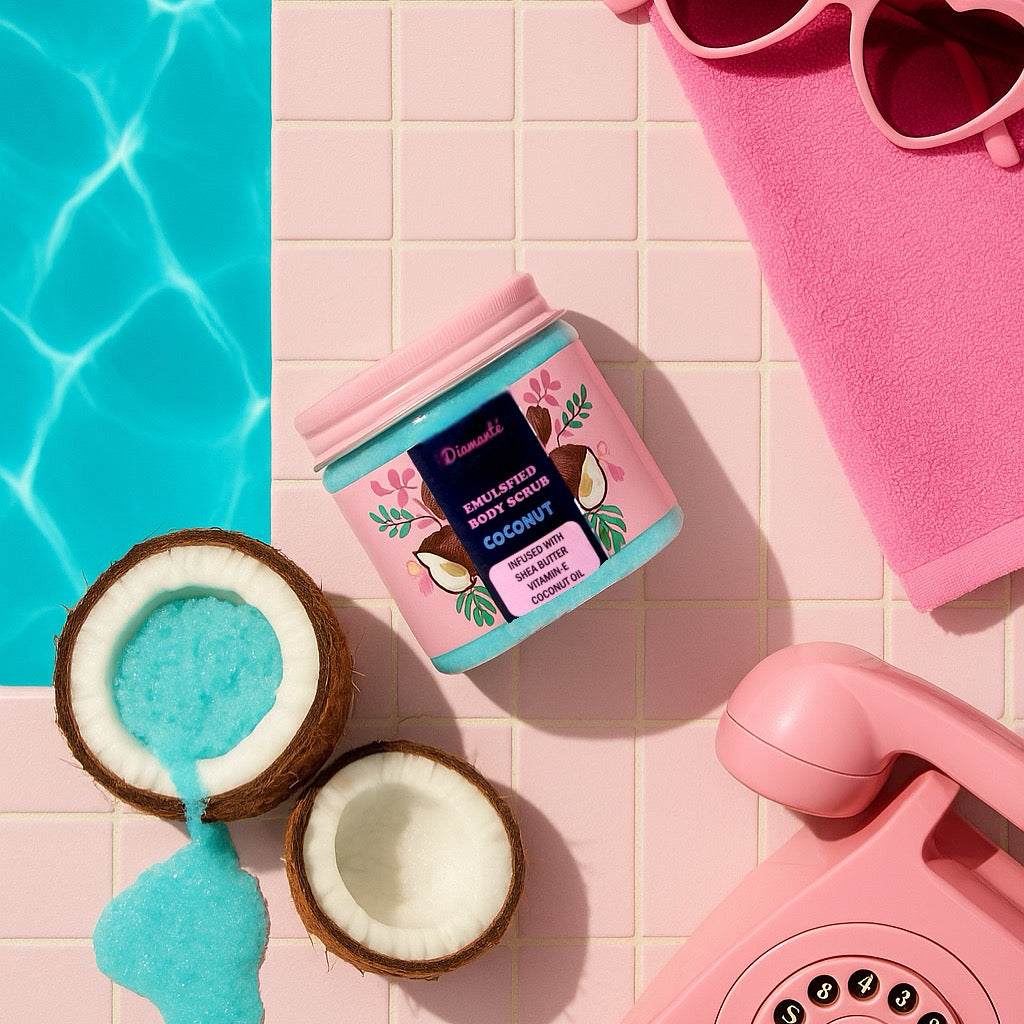 Emulsified Coconut Body Scrub