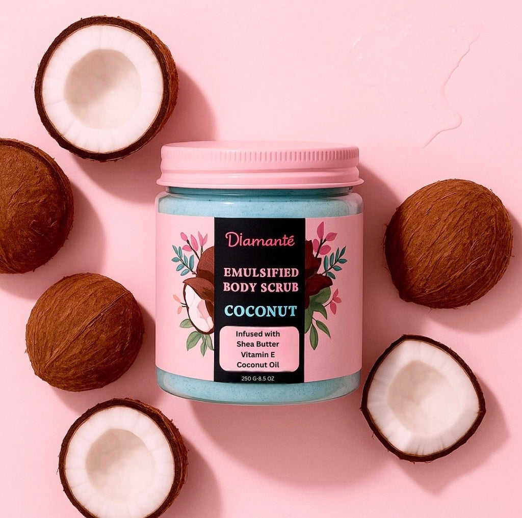 Emulsified Coconut Body Scrub