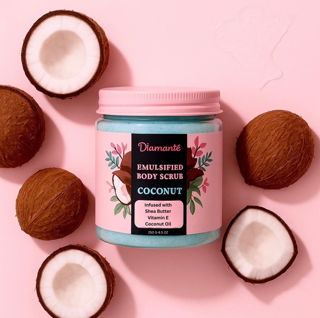 Emulsified Coconut Body Scrub