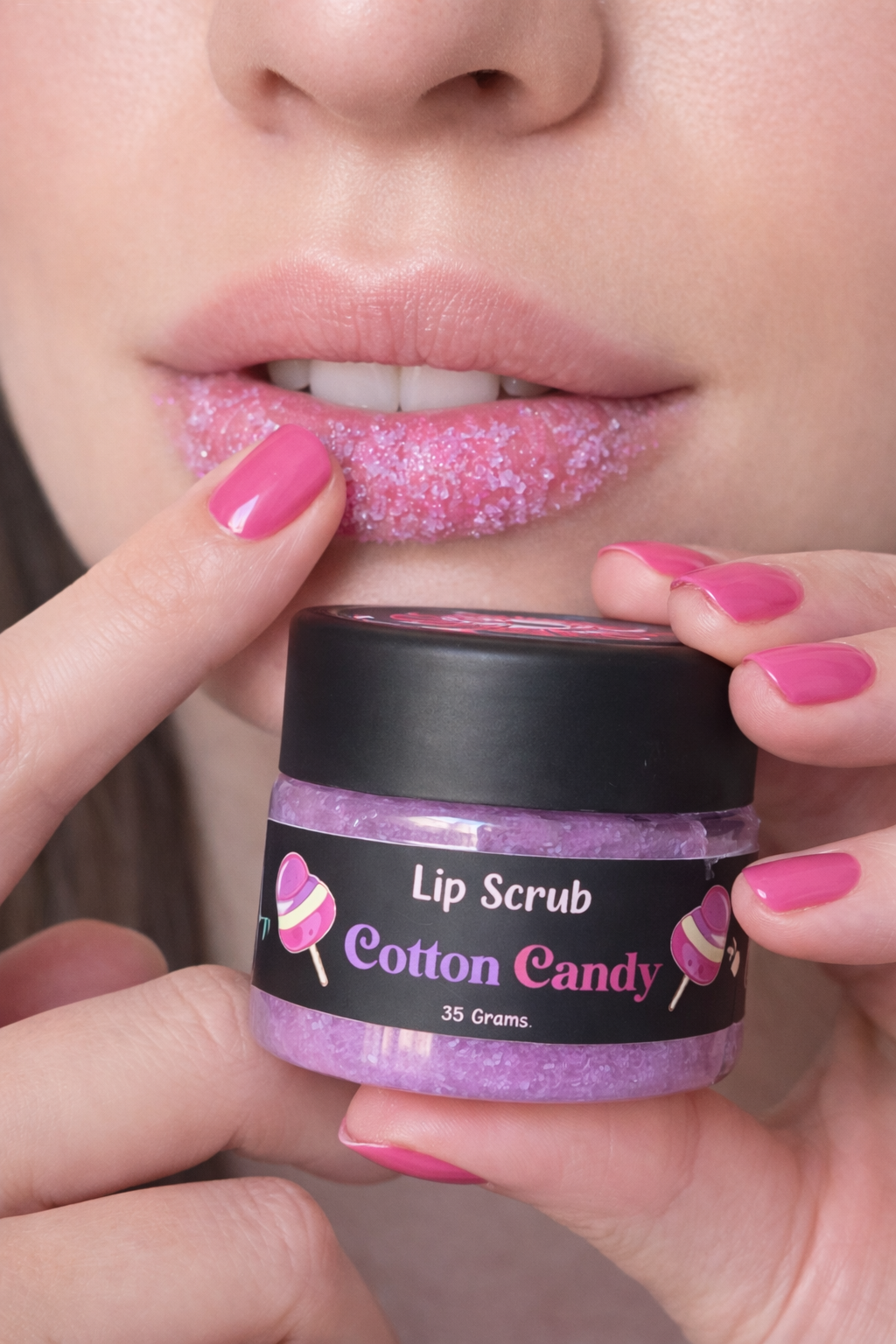 Cotton Candy Lip Scrub