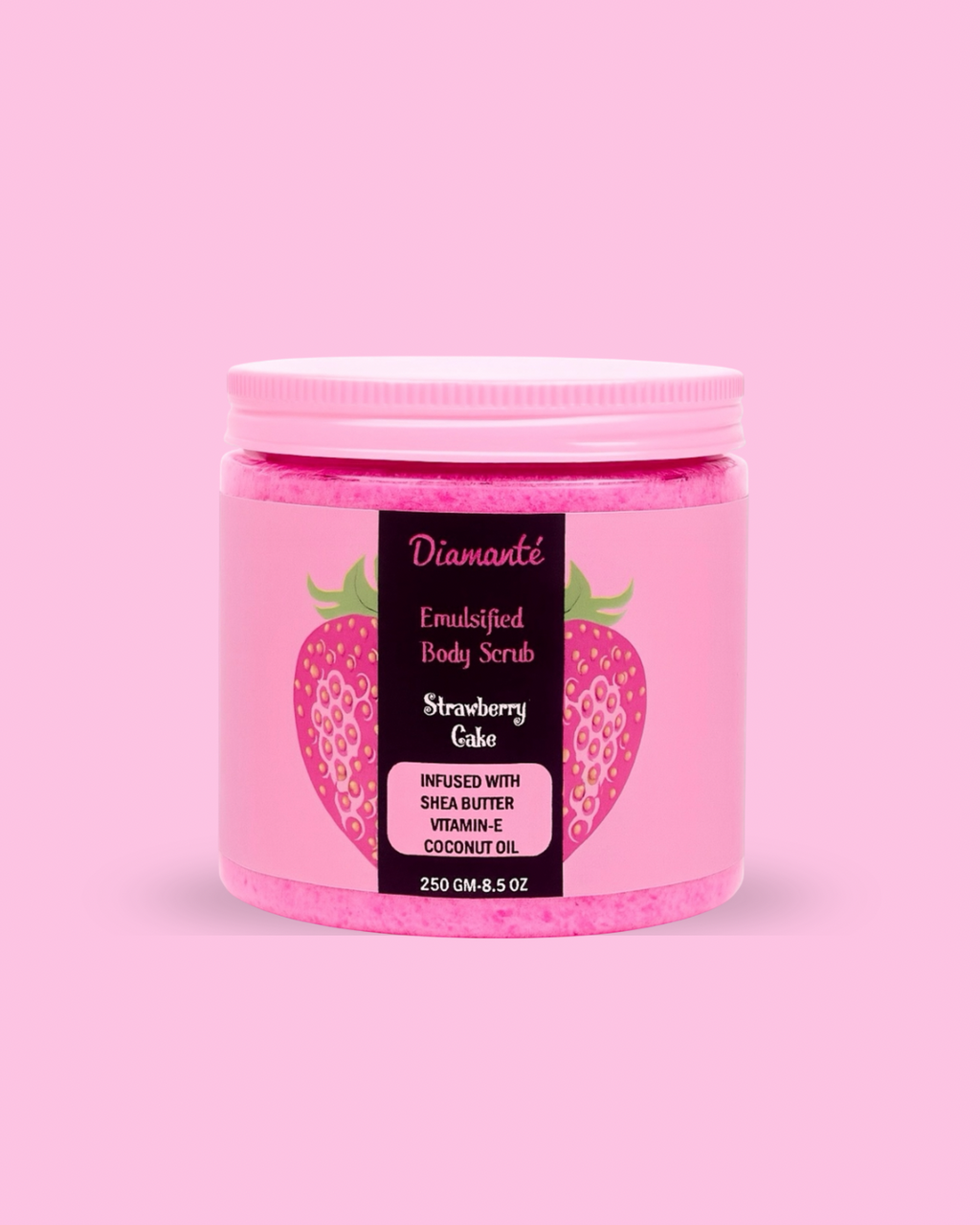Emulsified Strawberry-Cake Body Scrub